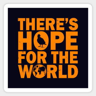 Motivational Inspirational Hope Anti-war Positivity Typographic Sticker